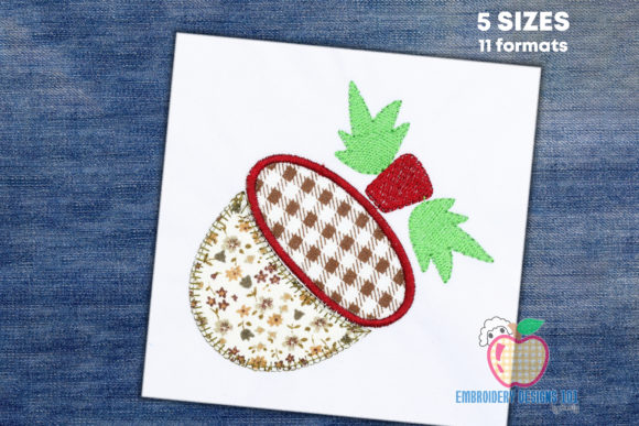 Fresh Acorn Applique: A Thoughtful Forest Embroidery Design for Real Projects