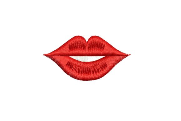 Lips Design: A Playful, Versatile Embroidery File for Small Shops
