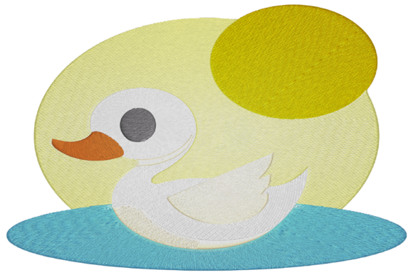 Little Swan: A Seasonal Embroidery Gem