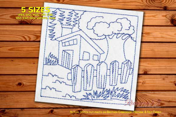 Old House with Tree