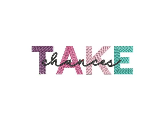 Take Chances: A Seasonal Embroidery Design Worth Trusting