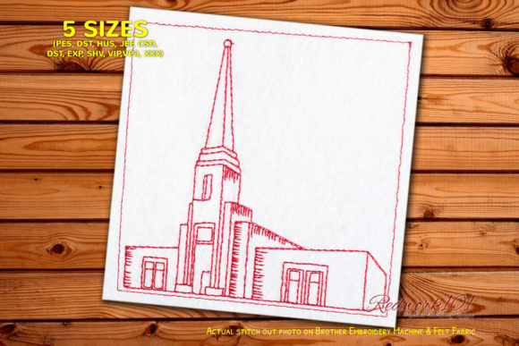 Tower in Abidjan Ivory Coast Redwork